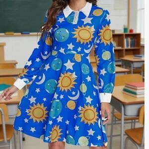 NWOT Miss. Frizzle Magic School Bus Dress